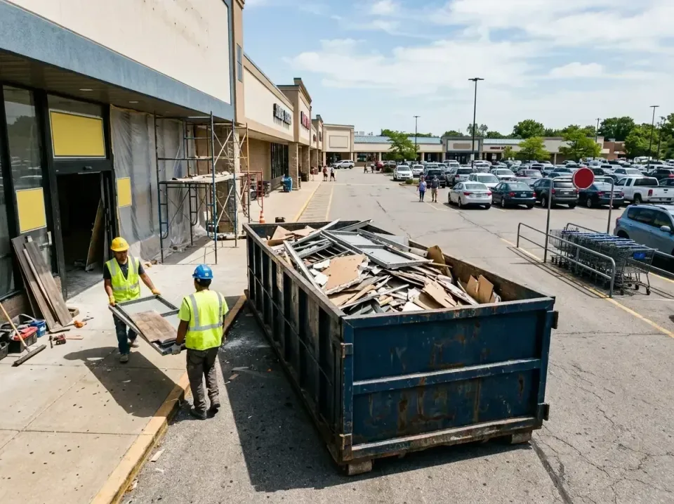retail-store-renovation-debris-003 — frequently asked questions, Roll-off Dumpster Rentals in Saraland, AL